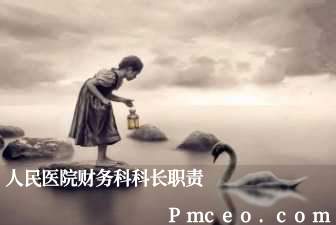 人民医院财务科科长职责