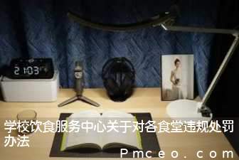 学校饮食服务中心关于对各食堂违规处罚办法