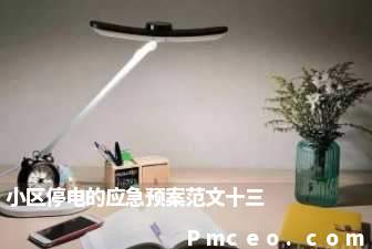 小区停电的应急预案范文十三