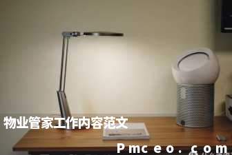 物业管家工作内容范文